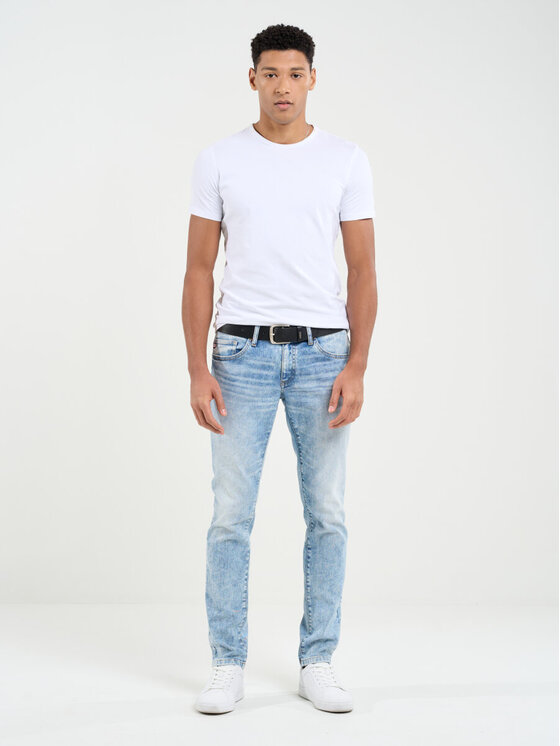 BIG STAR BIG STAR Jeansy JEFFRAY_245_190 Niebieski Skinny Fit