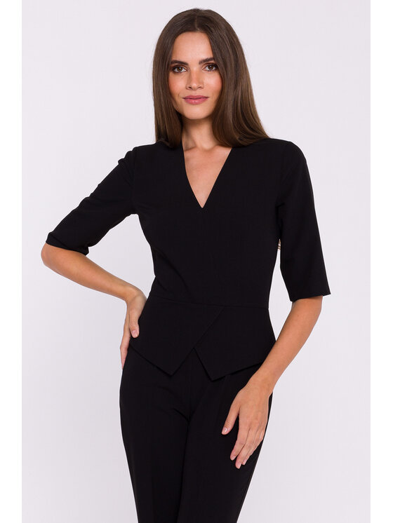 Stylove Stylove Jumpsuit S377 Nero Ladies Fit