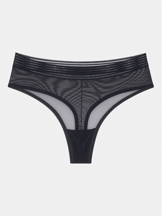 Triumph Triumph Σετ 2 τεμάχια στρίνγκ Tempting Sheer 10218590 Μαύρο
