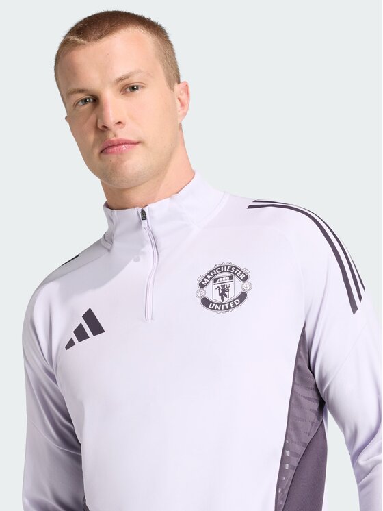 adidas adidas Koszulka techniczna 152017 Fioletowy Slim Fit