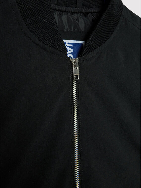 Jack & Jones Junior Jack & Jones Junior Яке бомбър Rush 12182385 Черен Regular Fit
