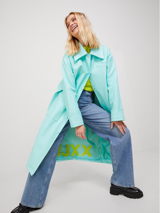 Giacca in similpelle 12228108 Blu Regular Fit