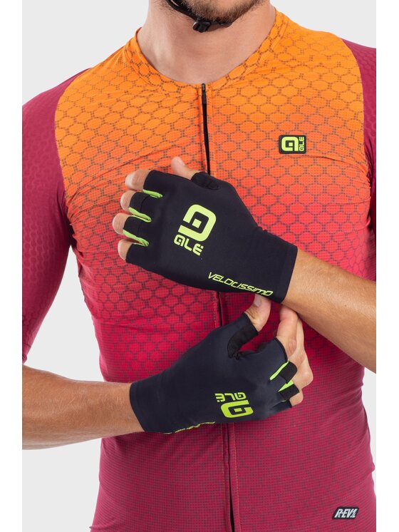 Alé Cycling Alé Cycling Rękawiczki Velocissimo Crono Czarny
