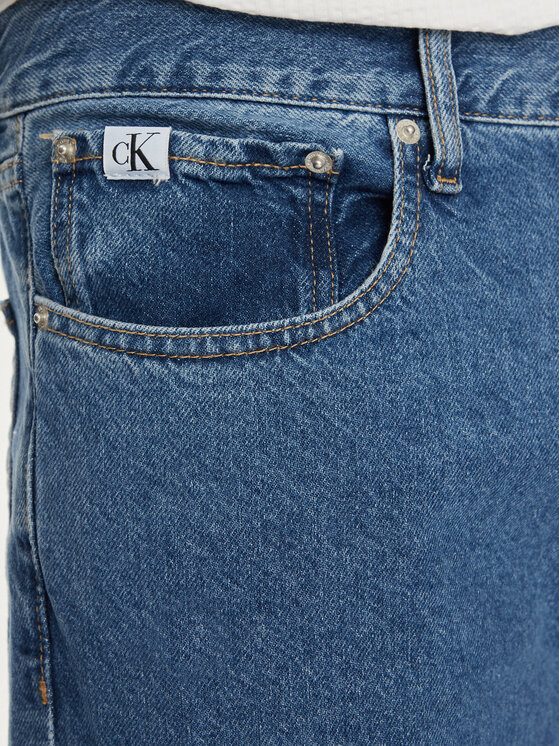 Calvin Klein Jeans Calvin Klein Jeans Jeans hlače Authentic J30J324814 Modra Straight Fit