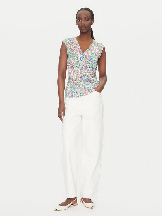 Morgan Morgan Bluse 251-DPOPPA Bunt Slim Fit
