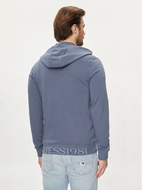 Guess Guess Bluza M4RQ48 KBK32 Niebieski Regular Fit
