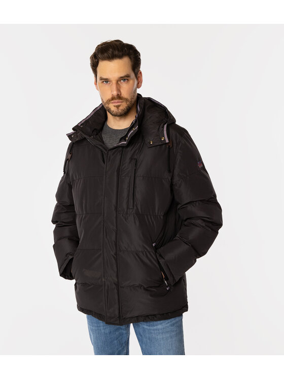 Lee Cooper Lee Cooper Kurtka zimowa RASEL2 Czarny Regular Fit