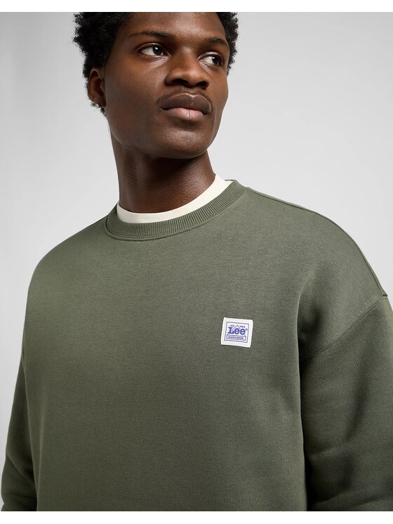 Lee Lee Felpa WORKWEAR Verde Regular Fit