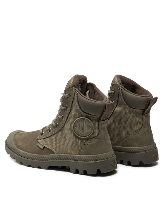 Palladium Palladium Schnürstiefeletten Pampa Sport Cuff Wpn 73234-342-M Grün