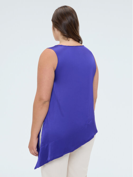 Fiorella Rubino Fiorella Rubino Top D002L000138N029 Fioletowy Regular Fit