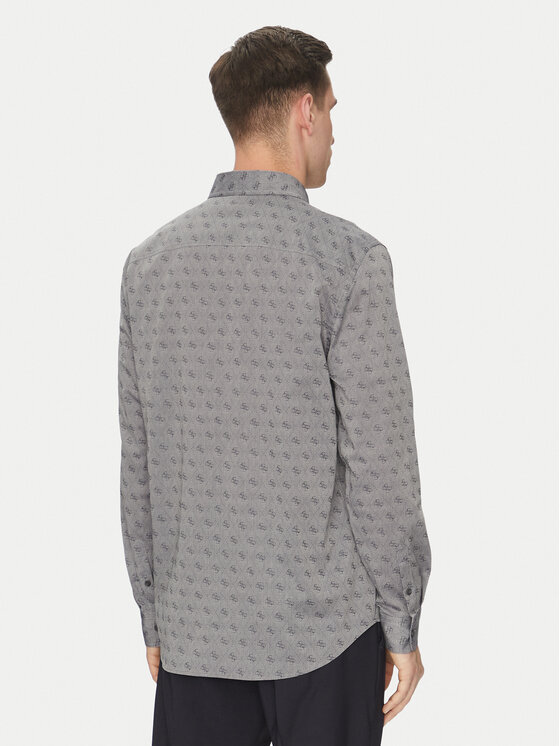 Guess Guess Camicia M5GH65 WFXX1 Grigio