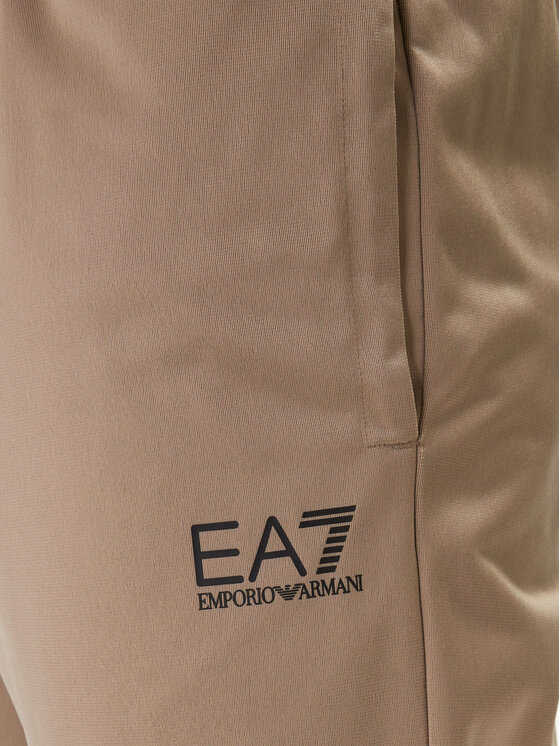EA7 Emporio Armani EA7 Emporio Armani Спортивний костюм 8NPV65 PJHCZ Бежевий Regular Fit