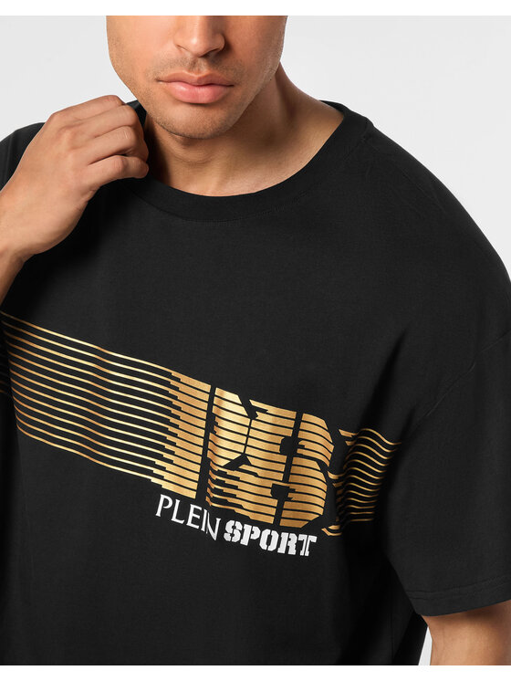 Plein Sport Plein Sport T-Shirt 28483 Czarny Regular Fit