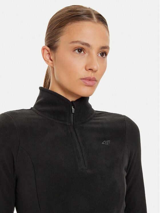 4F 4F Intimo termico pezzo sopra 4FWAW24UFLEF048 Nero Slim Fit