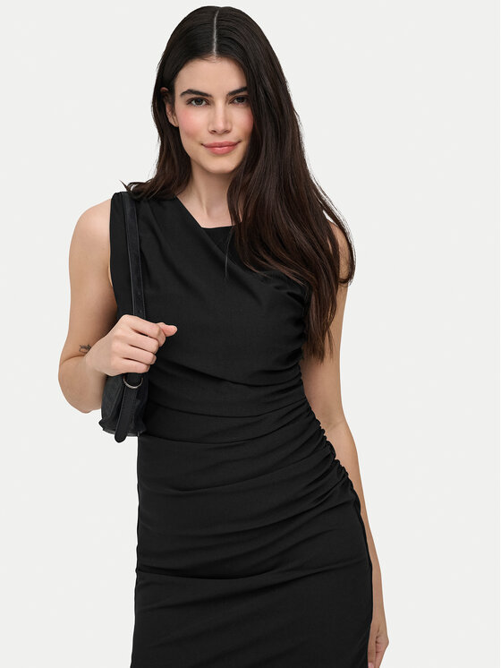 ONLY ONLY Ежедневна рокля Lamber 15374633 Черен Regular Fit