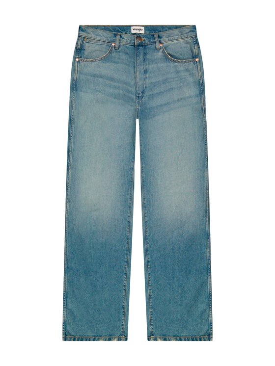 Wrangler Wrangler Jeansy Loose Straight Niebieski Straight Leg