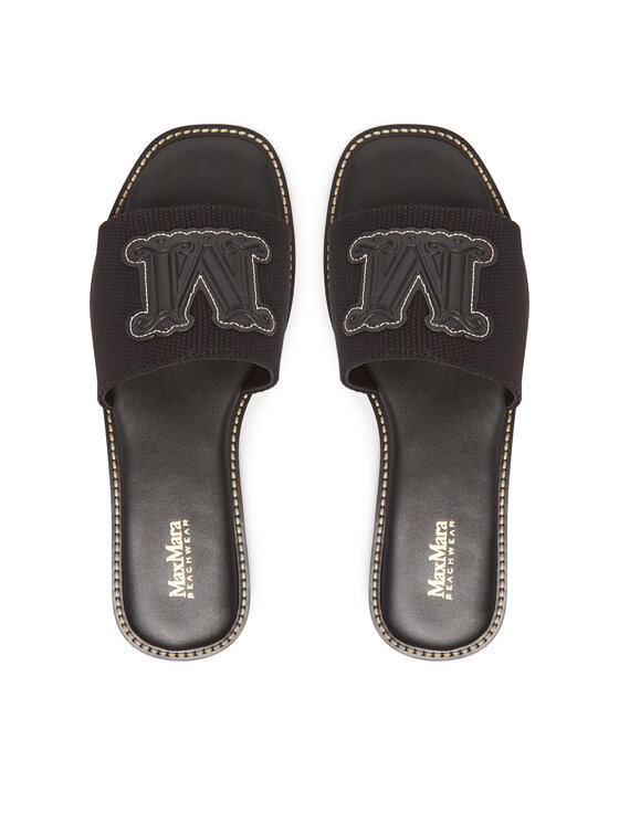 Max Mara Beachwear Max Mara Beachwear Şlapi 2516521019600 Negru