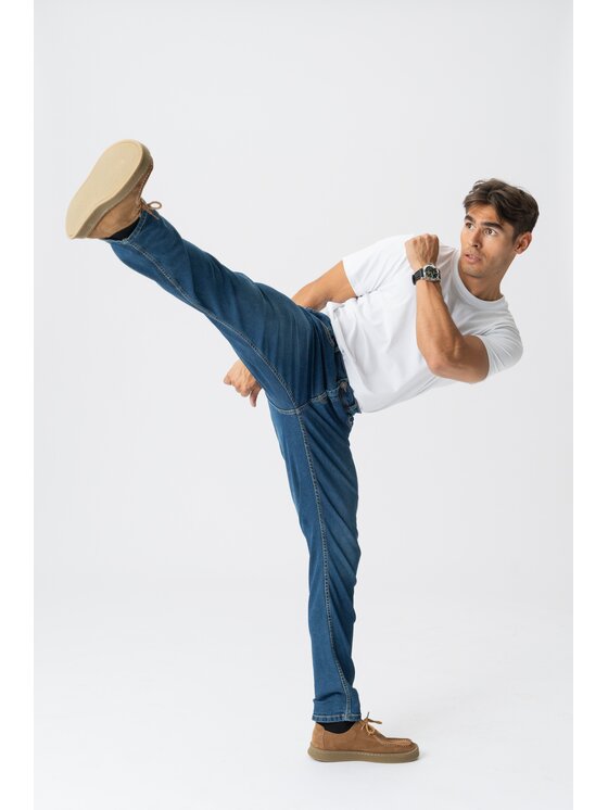 TeeShoppen TeeShoppen Jeansy 'Perform Collection' Niebieski Regular Fit
