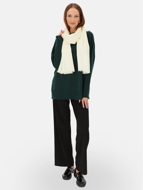 Potis & Verso Potis & Verso Szal GŁADKI Biały