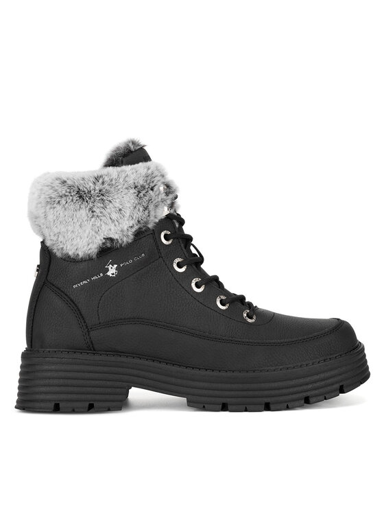 Beverly Hills Polo Club Beverly Hills Polo Club Botine V12-703 Negru