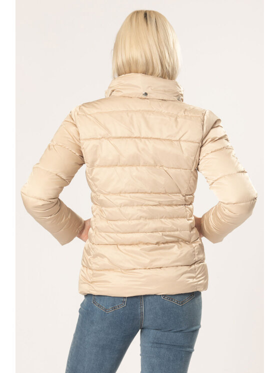 QUIOSQUE QUIOSQUE Zimné bundy 9NV002102 Écru Regular Fit