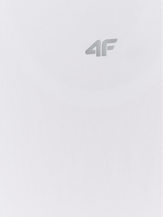 4F 4F T-Shirt NOS Biały Slim Fit