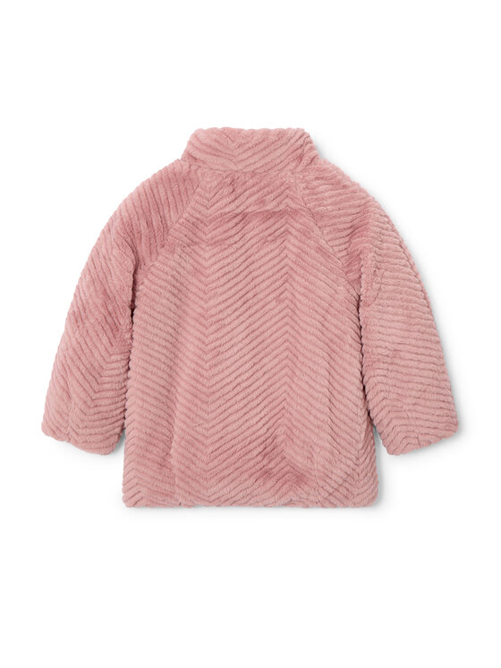 Mayoral Mayoral Pelzmantel 4441 Rosa Regular Fit