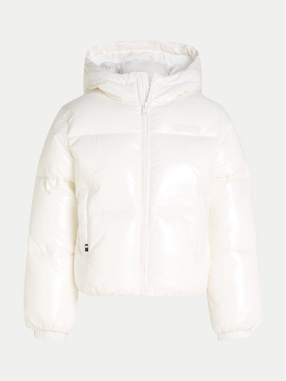 Tommy Hilfiger Tommy Hilfiger Пуховик New York KG0KG08496 Écru Regular Fit