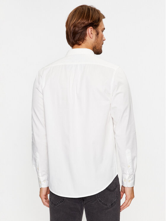 Lee Lee Camicia LL37BMLJ Bianco Regular Fit