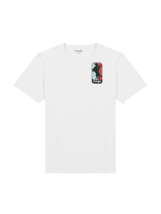 Wrangler Wrangler T-shirt GRAPHIC Bianco Regular Fit
