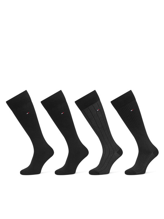 Tommy Hilfiger Tommy Hilfiger Lange Socken 701235378 Schwarz