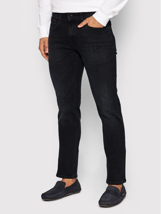 Tommy Jeans Tommy Jeans Jeansy Scanton DM0DM09561 Černá Slim Fit