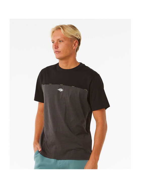 Rip Curl Rip Curl T-Shirt Vaporcool Medina Seacell Tee Czarny Loose Fit