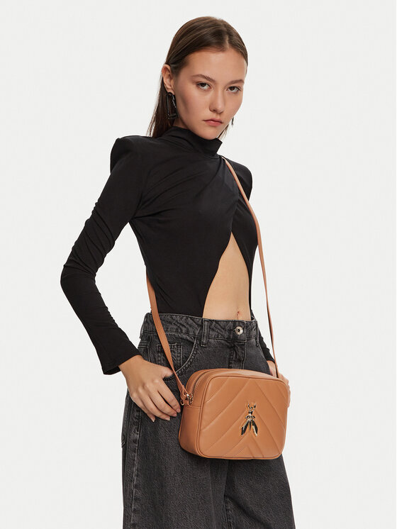 Patrizia Pepe Patrizia Pepe Ročna torba CB0023/L004-B800 Rjava