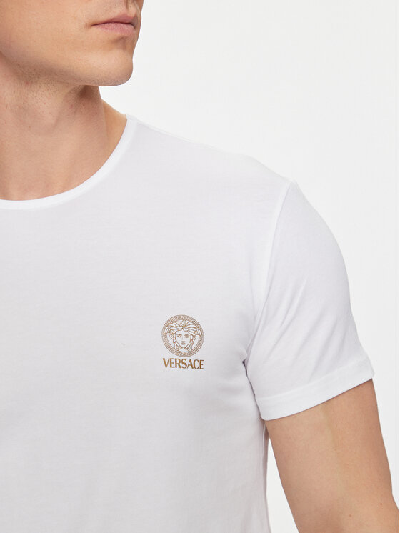 Versace Versace Set di 2 T-shirt AU10193 Multicolore Slim Fit