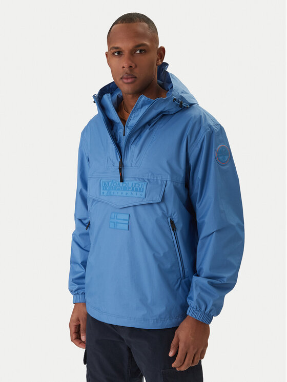 Napapijri Napapijri Anorak stiliaus striukė RF Next WB NP0A4FI3 Mėlyna Loose Fit