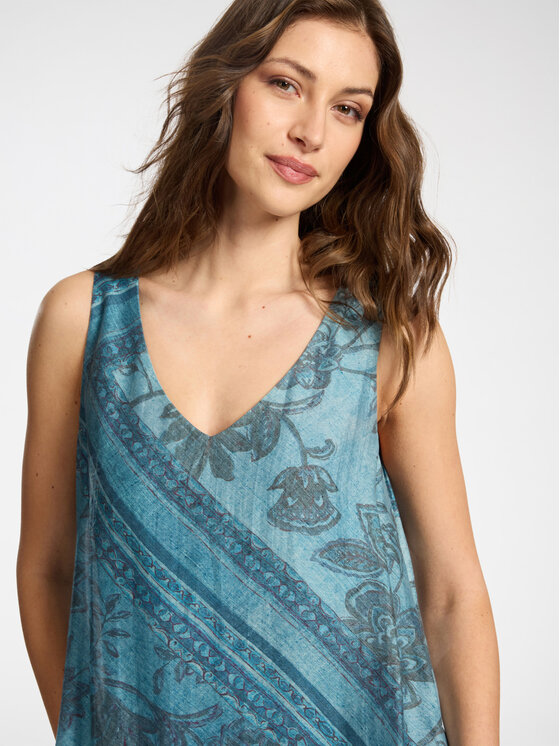 Elena Mirò Elena Mirò Abito da cocktail 7010P000320N001 Blu Regular Fit