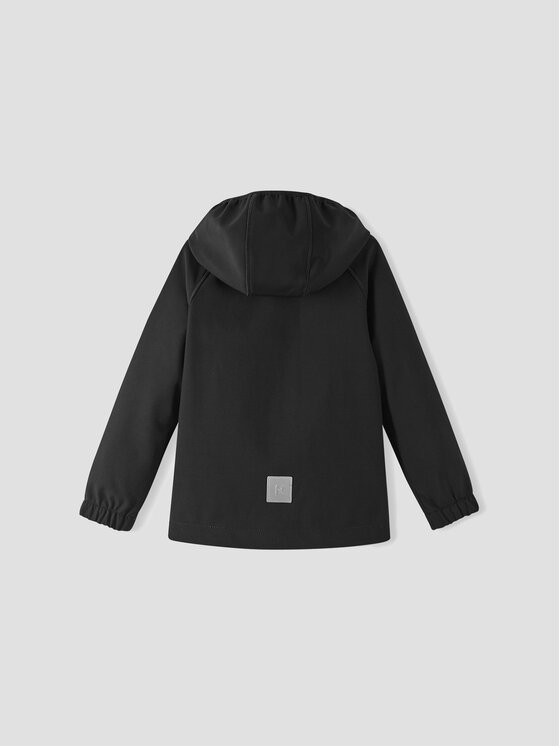 Reima Reima Kurtka softshell Vantti 5100009A Czarny Regular Fit