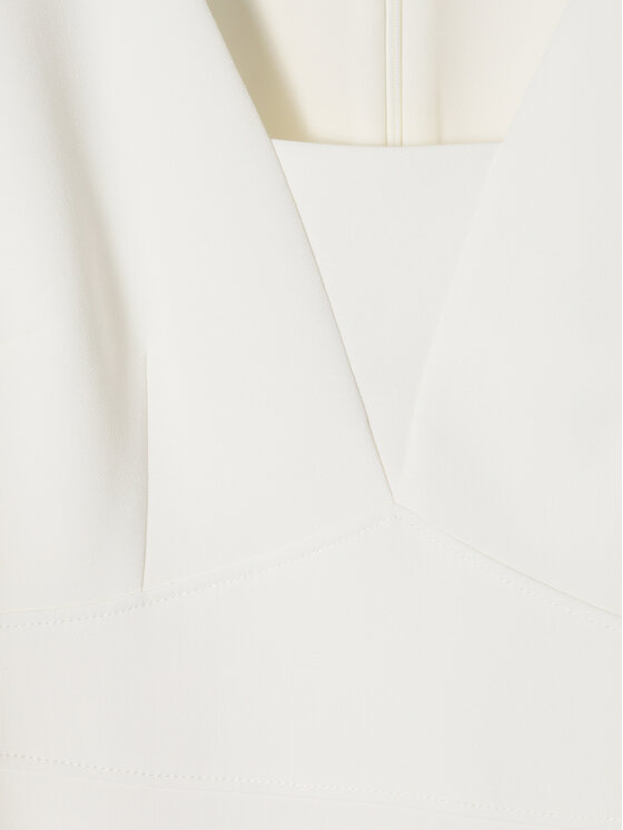 TATUUM Tatuum Koktejlové šaty Borki T2406.208 Bílá Slim Fit