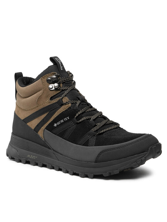 Clarks Clarks Туристически oбувки ATL Trek Rise GTX GORE-TEX 261726917 Черен