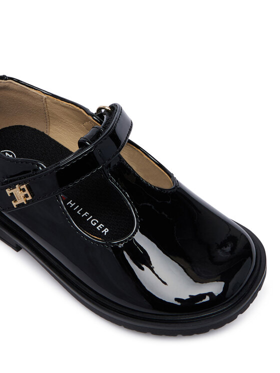 Tommy Hilfiger Tommy Hilfiger Pantofi Low Cut Shoe T1A4-35126-0774 Negru