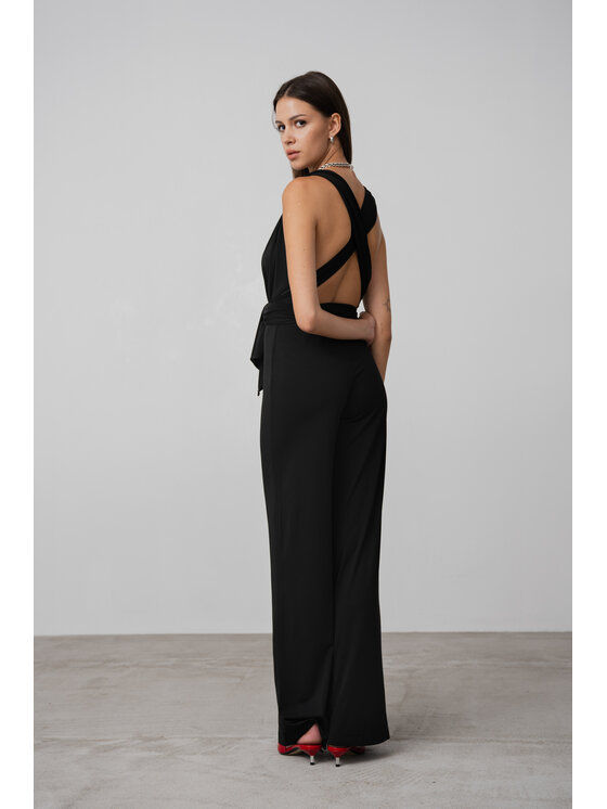 ROSE AVENUE ROSE AVENUE Kombinezon MULTIWAY Czarny Regular Fit