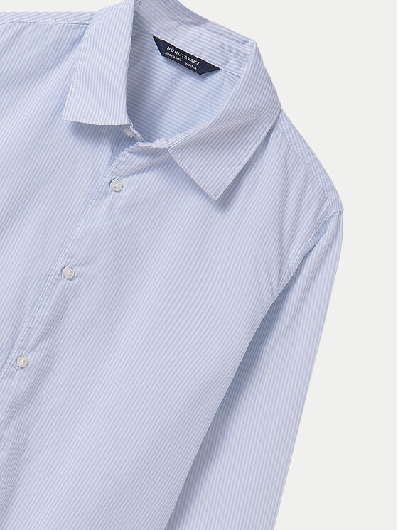 Mayoral Mayoral Camicia 6140 Celeste Regular Fit
