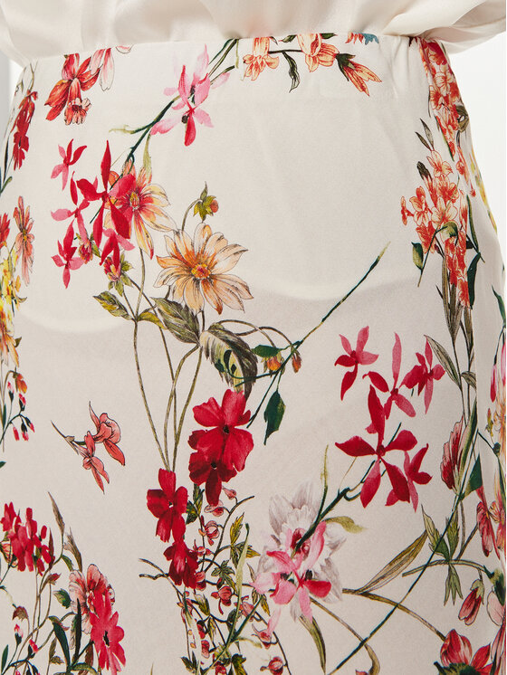 ViCOLO ViCOLO Maxi szoknya TB2126 Ekru Regular Fit