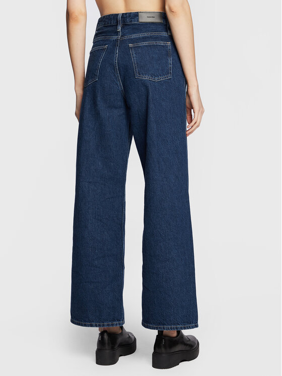 Calvin Klein Calvin Klein Jeans Archive K20K205060 Blu Wide Leg