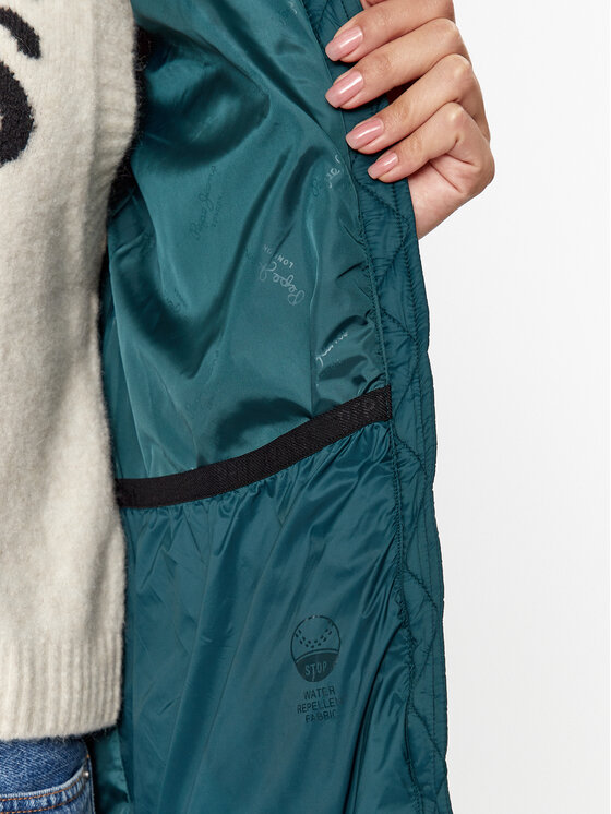 Pepe Jeans Pepe Jeans Μπουφάν χειμωνιάτικο Maddie Long PL402252 Πράσινο Regular Fit