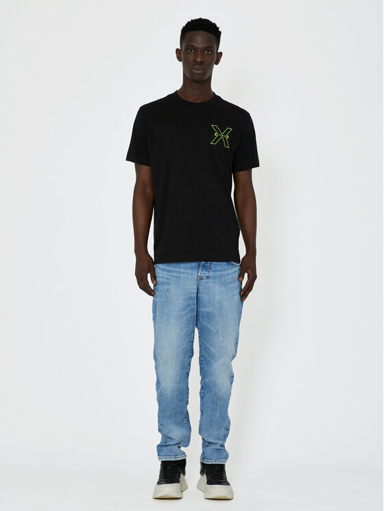Richmond X Richmond X T-särk Rached UMP24031TS Must Regular Fit