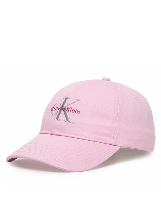 Calvin Klein Baseball sapka Monologo Embroidery Baseball Hat LV04K5026G Rózsaszín