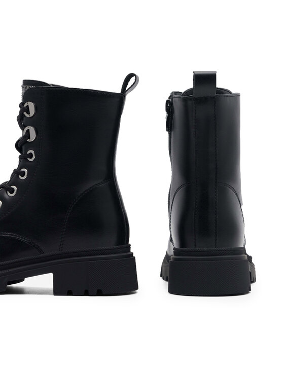 Nelli Blu Nelli Blu Schnürstiefeletten CS6171-01 Schwarz