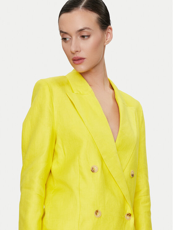 ViCOLO ViCOLO Sakoi TB0790 Žuta Regular Fit